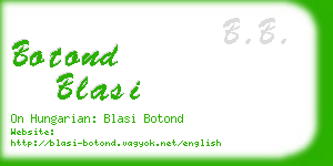 botond blasi business card